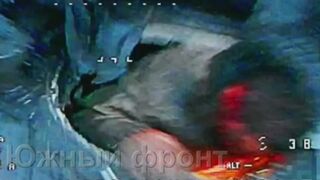 Ukrainian chooses between being burned alive or losing his head.