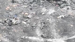 UA drone records dozens of dead Orcs near Ivanovka