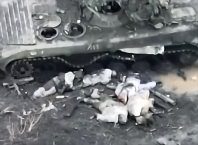 UA drone records dozens of dead Orcs near Ivanovka