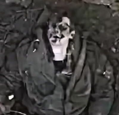 An FPV drone will fly over an assault group of Katsaps