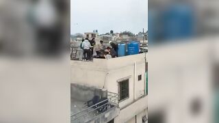 Punjabi Man Catches Fire When A Stunt Goes Wrong {CLEAN}