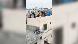 Punjabi Man Catches Fire When A Stunt Goes Wrong {CLEAN}