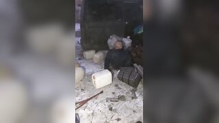 UA Russian propagandist and his driver are attacked by a UA drone