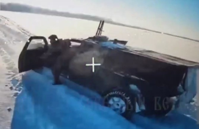 Anti-drone jammer didn't save him from the Russian drone.