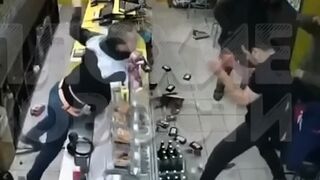 In Russia, migrants attacked a shopkeeper because he refused to pay for "protection"