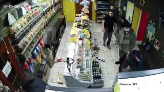 In Russia, migrants attacked a shopkeeper because he refused to pay for "protection"
