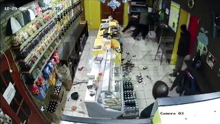 In Russia, migrants attacked a shopkeeper because he refused to pay for "protection"