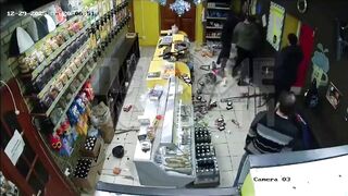In Russia, migrants attacked a shopkeeper because he refused to pay for "protection"