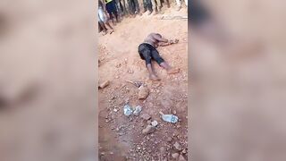 One Legged Man Beats Captured Gang Members To Death