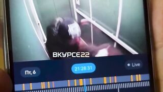 Drunk Boxer Brutally Attacks Disabled Guy Inside The Elevator In Russia