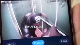 Drunk Boxer Brutally Attacks Disabled Guy Inside The Elevator In Russia