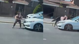 Looks Like This Crazy Woman Has Had Enough