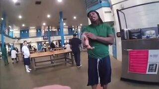Body Cam Footage of Ohio Inmate Joseph Hunter Stomping Out a Female CO During a Confr