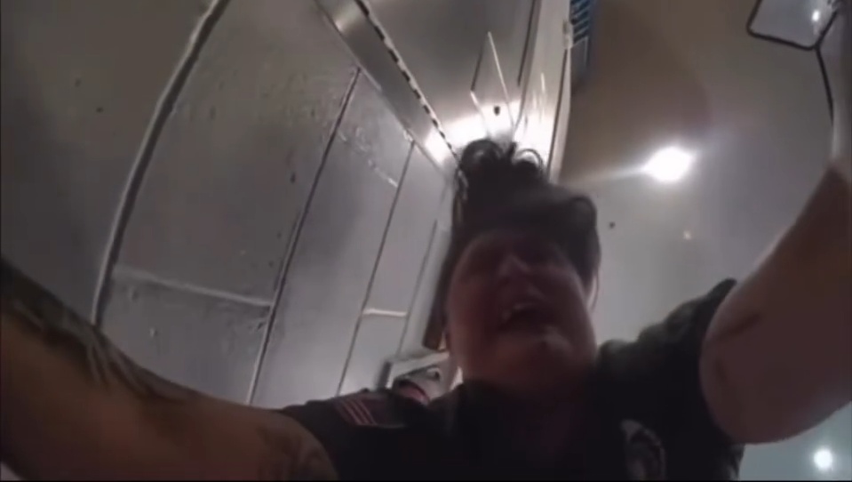 Body Cam Footage of Ohio Inmate Joseph Hunter Stomping Out a Female CO During a Confr