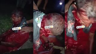 Jaguar attacks paca hunter