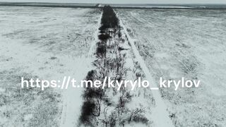 Ukrainian drone team with thermal destroying invaders
