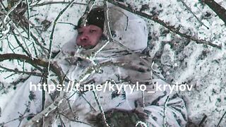 Ukrainian drone team with thermal destroying invaders