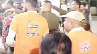 Merchant attacked with knife