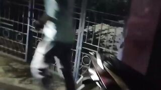 Merchant attacked with knife
