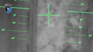 Baba Yaga drone tears Russians to pieces.