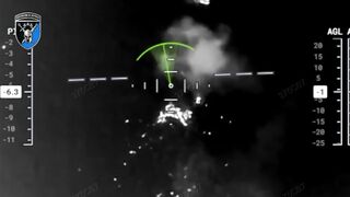 Baba Yaga drone tears Russians to pieces.