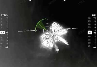 UA drone smashes RU soldier to pieces