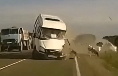 A short compilation of brutal accidents