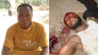 Wanted Gang Member Brutalized And Set On Fire After He Tried To Steal A Motorcycle