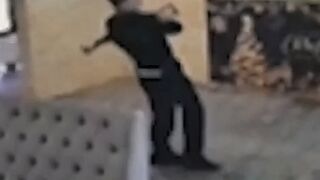 In Mariupol, a man opened fire with an automatic weapon and threw a grenade