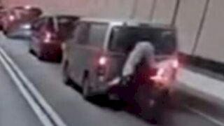 From Motorcycle To The Van In Hong Kong