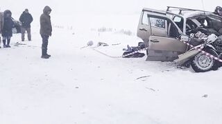Under Chelyabinsk, three people died in an accident