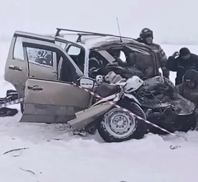 Under Chelyabinsk, three people died in an accident