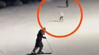 In Kyrgyzstan, a skier broke her spine