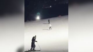 In Kyrgyzstan, a skier broke her spine