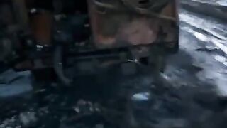 The Orc was literally burned out