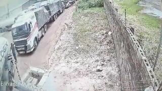 Trucker's life cut short in a reversing incident