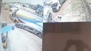 Trucker's life cut short in a reversing incident