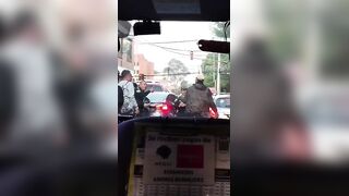 Man Arrested For Assaulting A Police Officer In Colombia