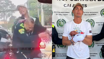 Man Arrested For Assaulting A Police Officer In Colombia