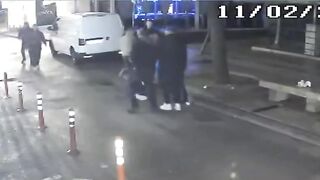 Brutal beating