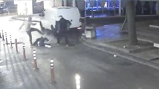 Brutal beating
