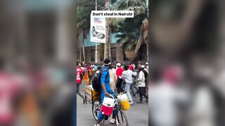 Thief Attacked By Mob After Trying To Rob A White Guy In Africa