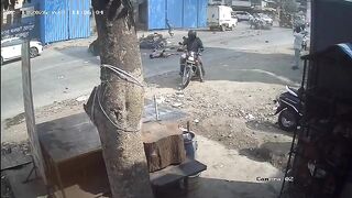 Out Of Control Truck Hits Gruop Of Motorcyclists Killing One