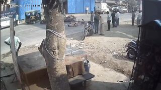 Out Of Control Truck Hits Gruop Of Motorcyclists Killing One