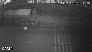 Motorcyclist Kills Himself Plowing Into A Parked truck