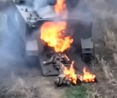 The pigs burned together with the pig wagon