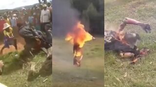 Killers Of A Woman Burned Alive By Angry Mob
