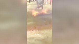 Killers Of A Woman Burned Alive By Angry Mob