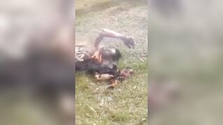 Killers Of A Woman Burned Alive By Angry Mob