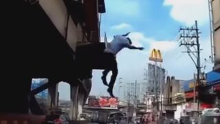 Man Jumps From Subway Station Platform Gets Hit By Car, Dies